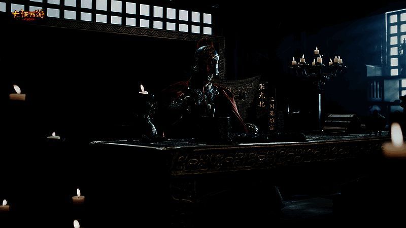 张光北再现吕布神威宣传图