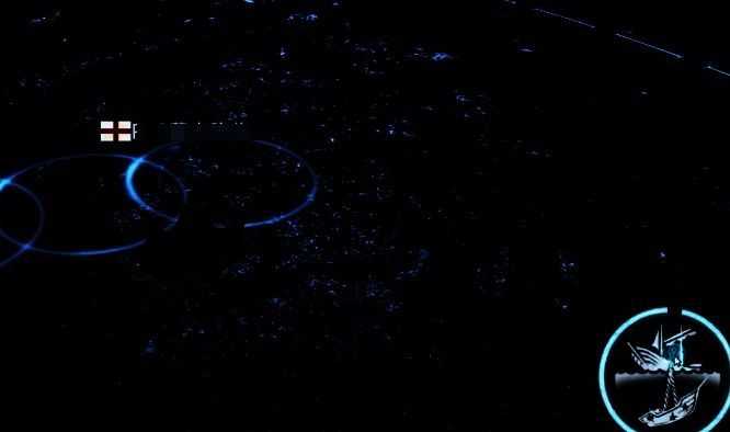 大航海时代传说游戏中的地图画面