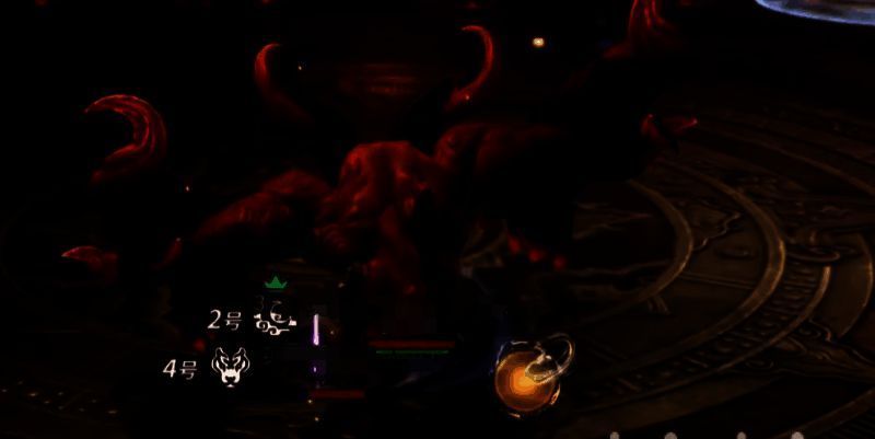 《剑灵2》炎煌释放技能画面