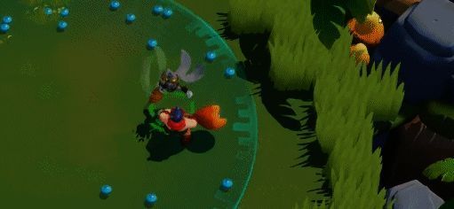 暴暴兔爆裂雷区技能动图