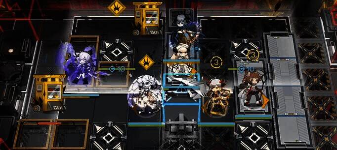 明日方舟离解复合15 - 11干员放置画面