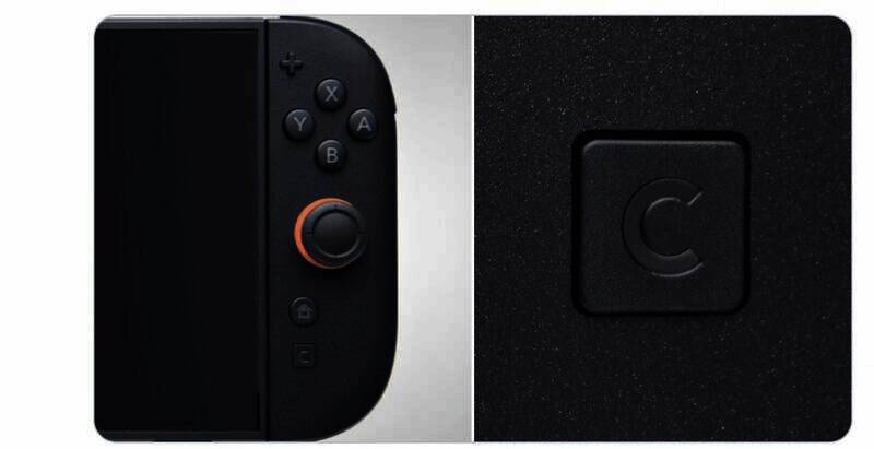 带有C键的任天堂Switch 2 Pro控制器图片