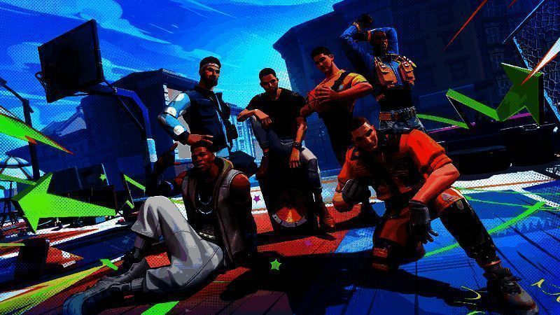 《全明星街球派对》中的巨星阵容图