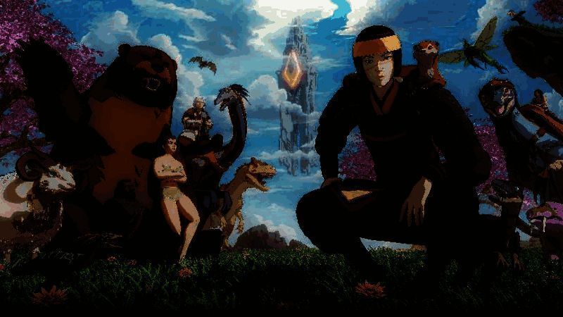 《方舟:生存进化》动画皮肤包展示画面