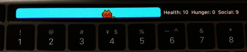 Touch Bar Pets游戏画面