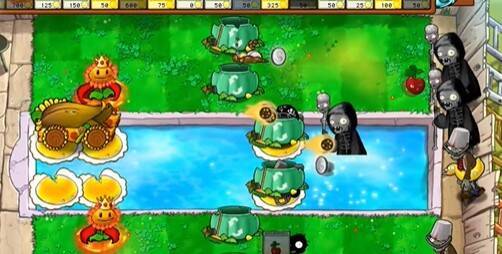 植物大战僵尸杂交版南瓜垃圾桶作用效果图