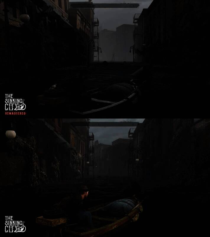 《沉没之城》复刻版与原版对比图1