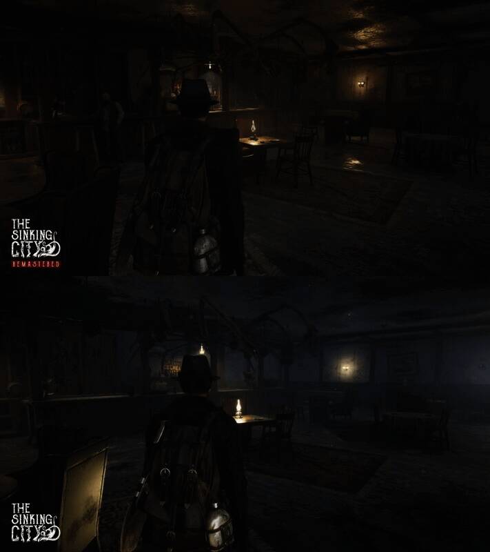 《沉没之城》复刻版与原版对比图2