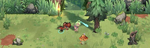 《Dino Topia》游戏战斗画面示例