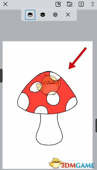 画世界怎么在规定的区域内填色?画世界pro插画怎么区域上色? 填充工具操作示例图片2