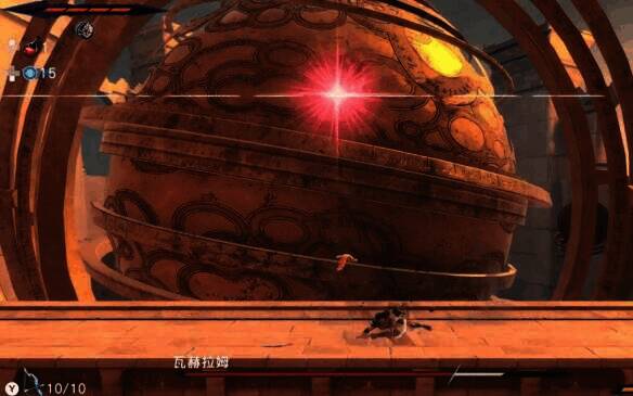 瓦赫拉姆消失发动攻击画面