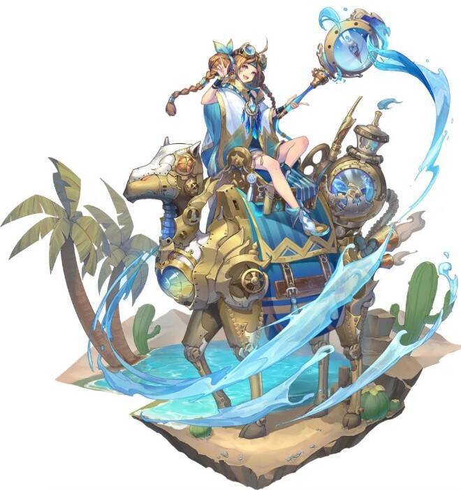 买买缇娅三阶段形象