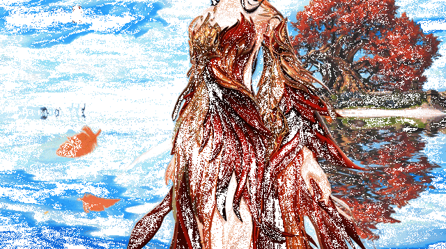 女款凤振遥岑时装动态图