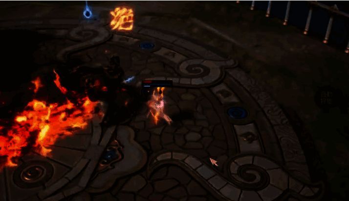 古乐在游戏中的画面