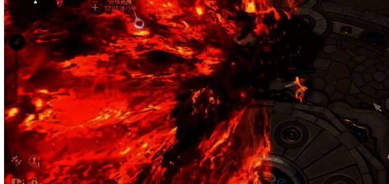 古乐技能释放画面