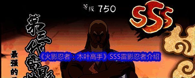 第三代雷影相关图片