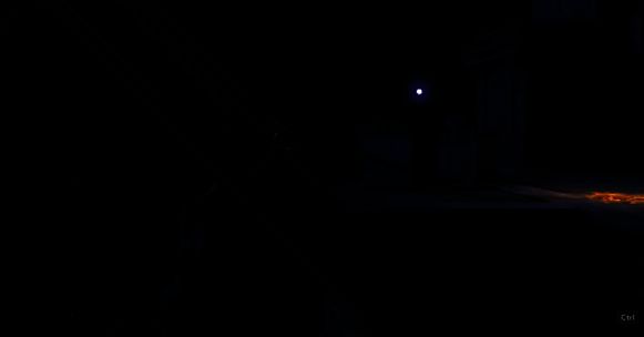 波斯王子失落的王冠往左边跳下后的台阶画面