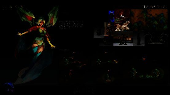 英雄联盟手游山海绘卷卡莎皮肤设计图