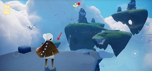 洞穴内最左边小岛画面