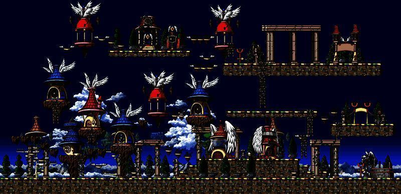 《冒险岛：枫之传说》经典地图画面