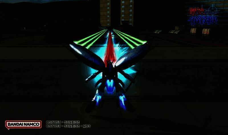 深渊敢达MS形态联合照射技能展示