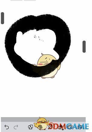 画世界怎么区域上色?画世界怎么固定区域涂色? 画世界绘制闭合线稿示例图