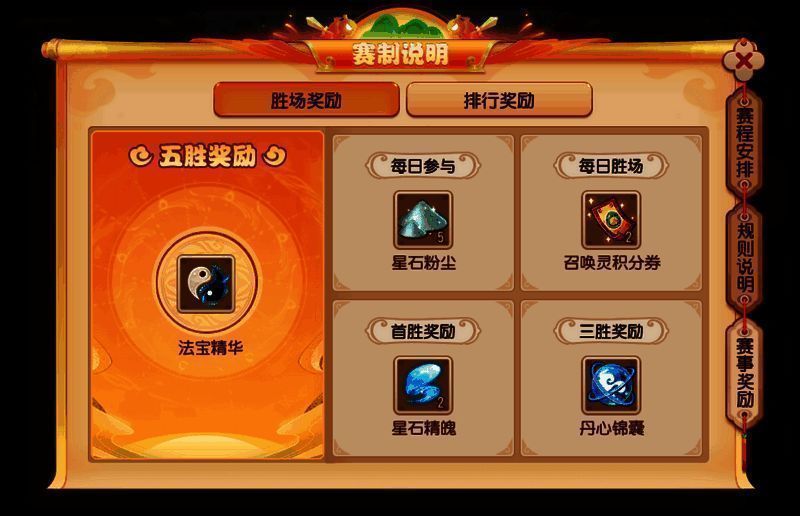 《梦幻西游》手游第六届团队争霸赛奖励图1