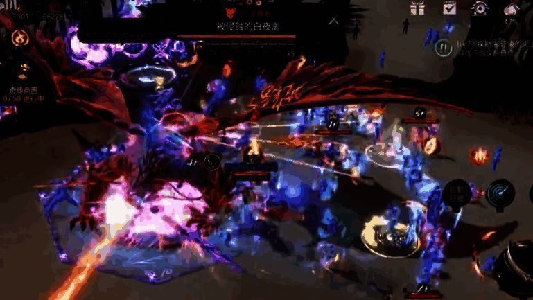 《剑灵2》沙漠暴君火海范围攻击场景图片