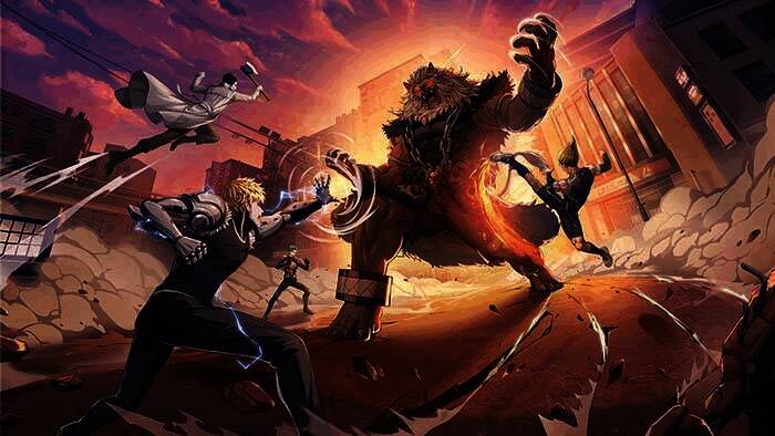 一拳超人：世界英雄战斗画面