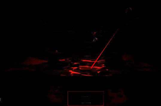 看到隐藏宝箱台子的场景图