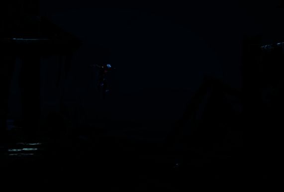 拿到宝箱物品后跳下画面