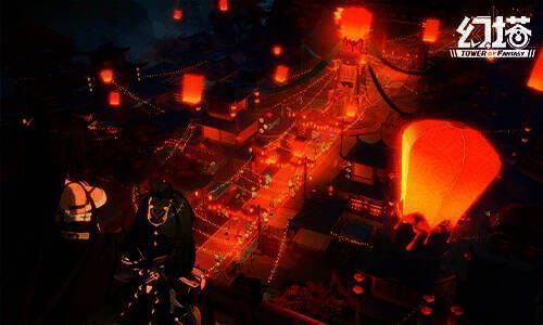 支线剧情琼楼盛会场景图