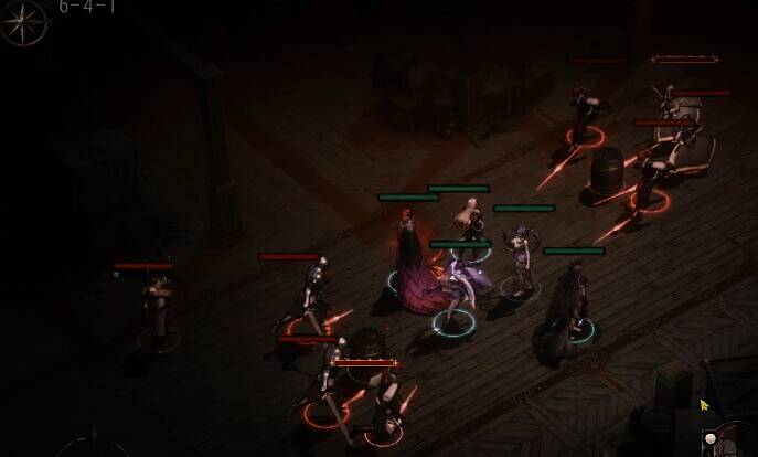 银与绯训练场画面图