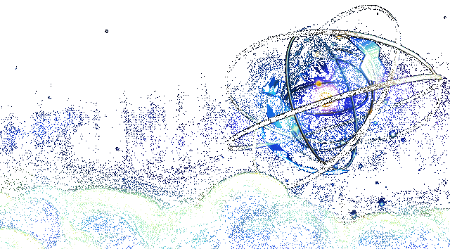 星辉皓月浑天仪动态效果1