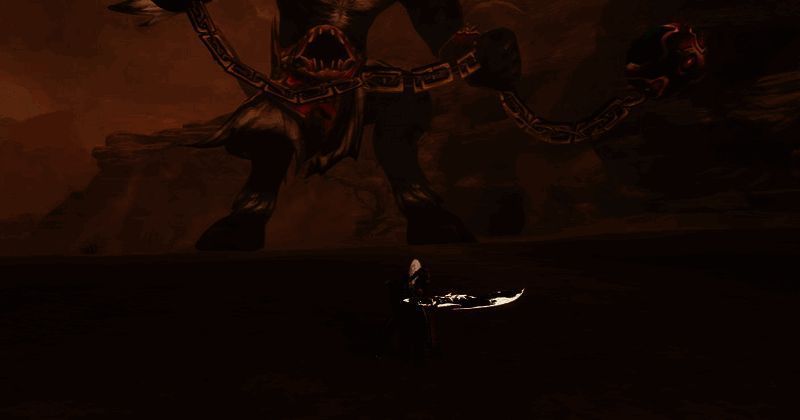 太古铜门妖魔横行场景示意