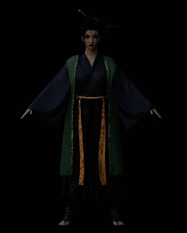 《黑神话：悟空》蜘蛛精四妹模型图2