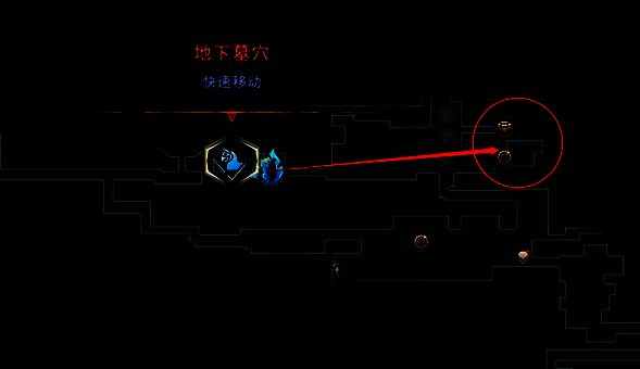 游戏中地下墓穴地图购买点相关场景图