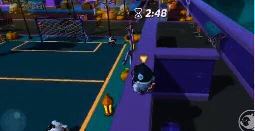 潮流球场游戏机上方无敌点位图