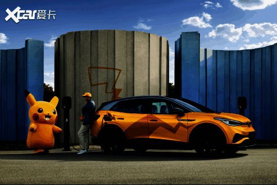 上汽大众ID.4 X皮卡丘联名版汽车图片
