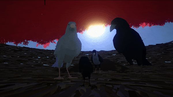 《VORON》乌鸦嘎嘎叫画面