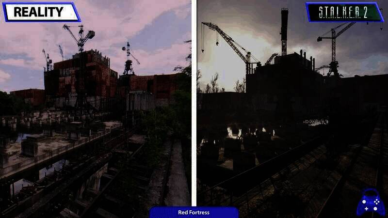 《潜行者2》游戏与现实对比画面18