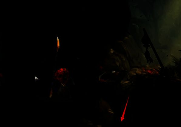 传送点跳下场景图片