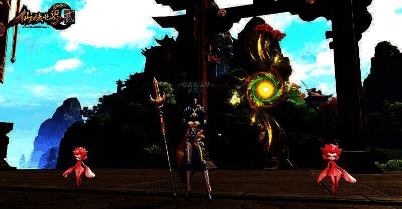 《仙侠世界2》神武耀世资料片神秘之地画面