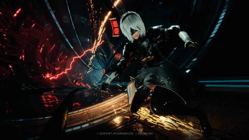 《星刃》与《尼尔：机械纪元》合作相关画面