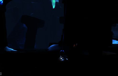 玩家朝上方释放技能图