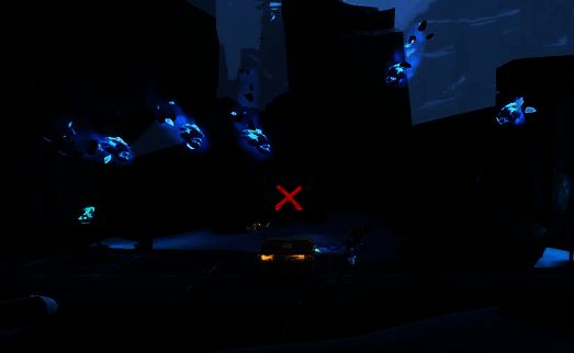 宝箱旁有敌人的场景图