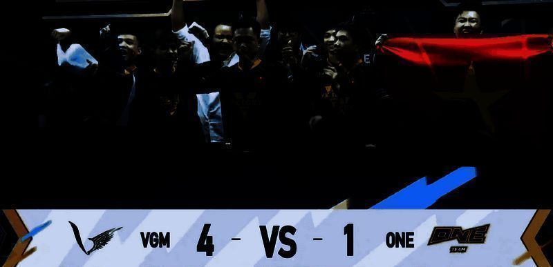越南VGM战队比赛画面