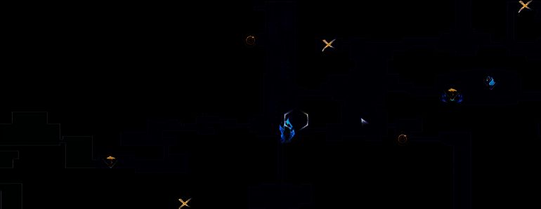 游戏地图标记点画面