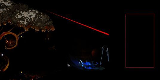 从瓦格瓦格树右边入口进入的场景图