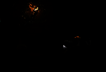 木板上有怪物的场景图